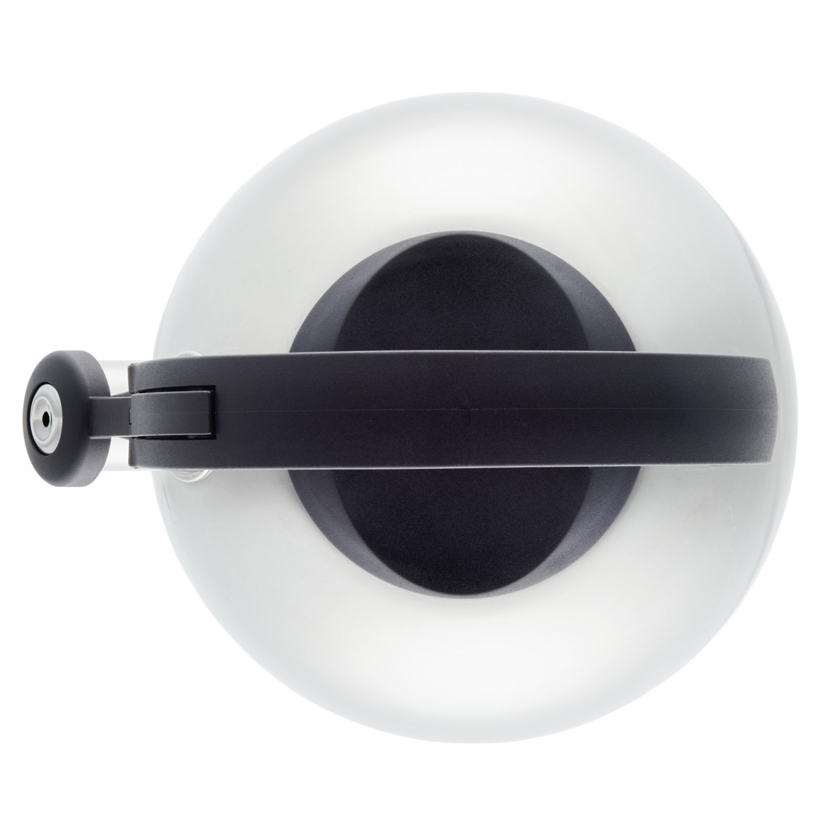 Farberware Stainless Steel Egg-shaped Whistling Tea Kettle, 2.3-quart, Silver